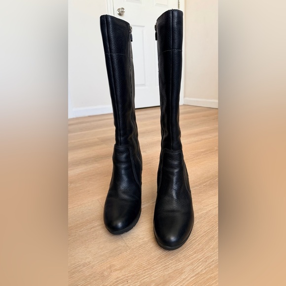 Timberland Stratham Heights Knee-High Leather Boots Size 11 Riding Boots - Picture 3 of 9